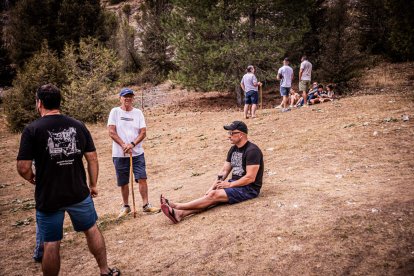 La procesión se celebra en el Cañón el Río Lobos