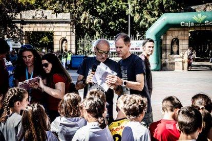 Una previa al 5k y la 21k en la que los pequeños atletas pudieron compartir con los olímpicos