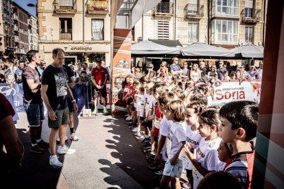 Una previa al 5k y la 21k en la que los pequeños atletas pudieron compartir con los olímpicos