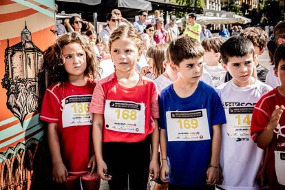 Una previa al 5k y la 21k en la que los pequeños atletas pudieron compartir con los olímpicos
