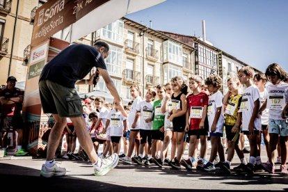 Una previa al 5k y la 21k en la que los pequeños atletas pudieron compartir con los olímpicos
