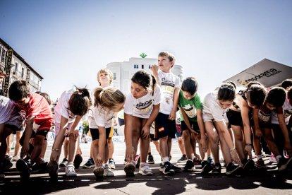 Una previa al 5k y la 21k en la que los pequeños atletas pudieron compartir con los olímpicos