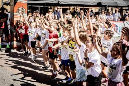 Una previa al 5k y la 21k en la que los pequeños atletas pudieron compartir con los olímpicos