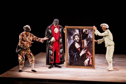 Els Joglars lleva a la Audiencia la sátira de Cervantes con un retablo muy pegado al presente