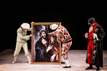 Els Joglars lleva a la Audiencia la sátira de Cervantes con un retablo muy pegado al presente