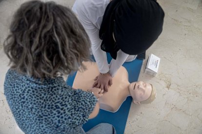 El Campus de Soria se moviliza por la salud cardíaca.