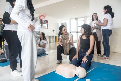 El Campus de Soria se moviliza por la salud cardíaca.