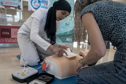 El Campus de Soria se moviliza por la salud cardíaca.