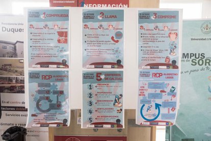 El Campus de Soria se moviliza por la salud cardíaca.