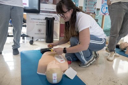 El Campus de Soria se moviliza por la salud cardíaca.