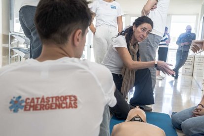 El Campus de Soria se moviliza por la salud cardíaca.