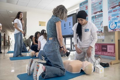El Campus de Soria se moviliza por la salud cardíaca.
