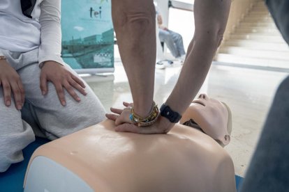 El Campus de Soria se moviliza por la salud cardíaca.