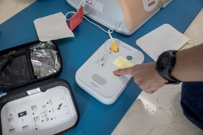 El Campus de Soria se moviliza por la salud cardíaca.