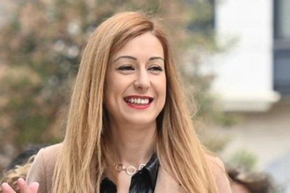La alcaldesa de Miranda de Ebro, Aitana Hernando, en una imagen de archivo.