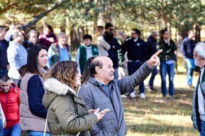 Simulacro de la BRIF de Lubia en Cabrejas del Pinar por la feria Cabforest.