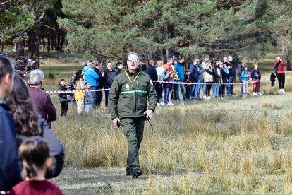 Simulacro de la BRIF de Lubia en Cabrejas del Pinar por la feria Cabforest.