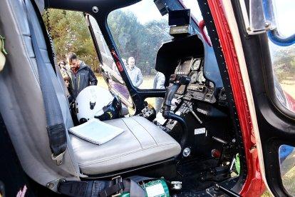 Simulacro de la BRIF de Lubia en Cabrejas del Pinar por la feria Cabforest.