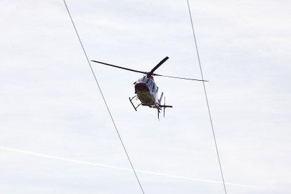 Simulacro de la BRIF de Lubia en Cabrejas del Pinar por la feria Cabforest.