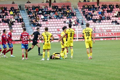 Los rojillos encajan su primera derrota tras una dolorosa remontada del Navalcarnero.