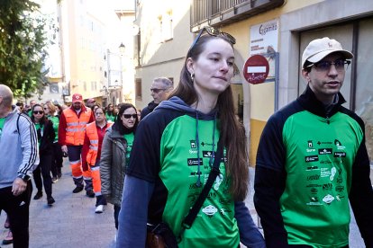 Soria se vuelca con la marcha solidaria contra el cáncer.