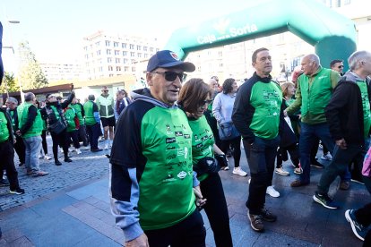 Soria se vuelca con la marcha solidaria contra el cáncer.