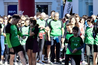 Soria se vuelca con la marcha solidaria contra el cáncer.