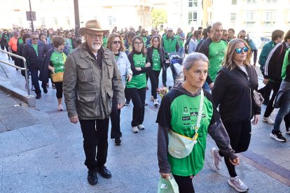 Soria se vuelca con la marcha solidaria contra el cáncer.