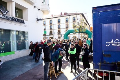 Soria se vuelca con la marcha solidaria contra el cáncer.