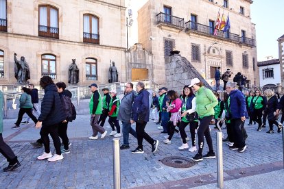 Soria se vuelca con la marcha solidaria contra el cáncer.