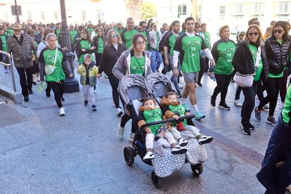 Soria se vuelca con la marcha solidaria contra el cáncer.