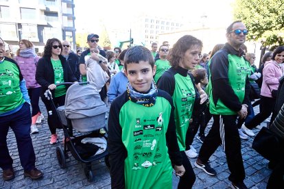 Soria se vuelca con la marcha solidaria contra el cáncer.