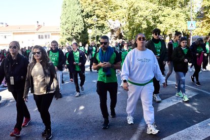 Soria se vuelca con la marcha solidaria contra el cáncer.