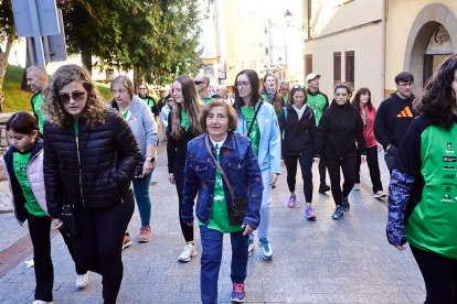 Soria se vuelca con la marcha solidaria contra el cáncer.