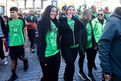Soria se vuelca con la marcha solidaria contra el cáncer.