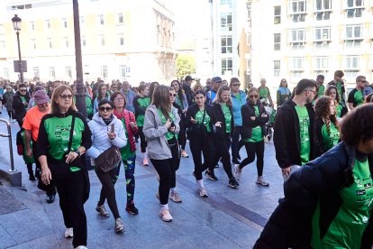 Soria se vuelca con la marcha solidaria contra el cáncer.