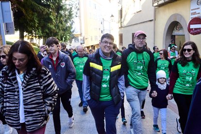 Soria se vuelca con la marcha solidaria contra el cáncer.