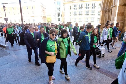 Soria se vuelca con la marcha solidaria contra el cáncer.