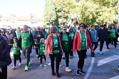 Soria se vuelca con la marcha solidaria contra el cáncer.
