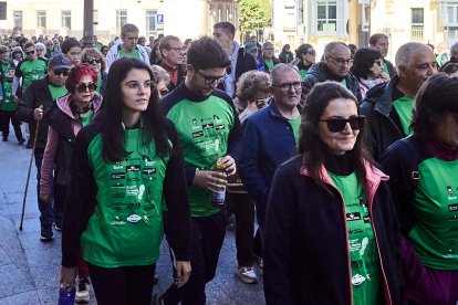 Soria se vuelca con la marcha solidaria contra el cáncer.