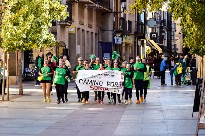 Soria se vuelca con la marcha solidaria contra el cáncer.
