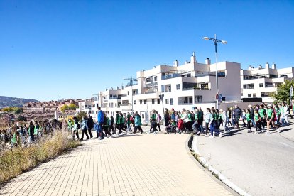 Soria se vuelca con la marcha solidaria contra el cáncer.