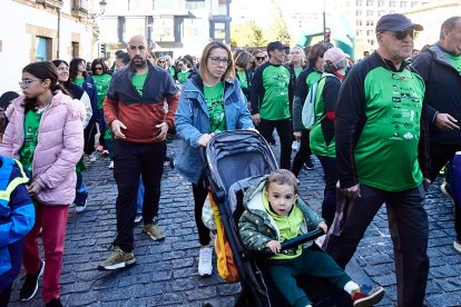 Soria se vuelca con la marcha solidaria contra el cáncer.