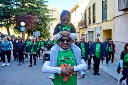 Soria se vuelca con la marcha solidaria contra el cáncer.