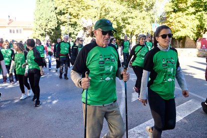Soria se vuelca con la marcha solidaria contra el cáncer.