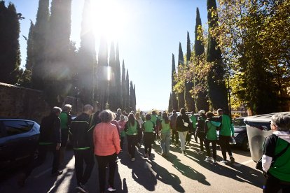 Soria se vuelca con la marcha solidaria contra el cáncer.