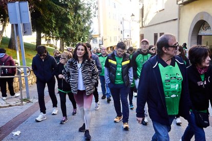 Soria se vuelca con la marcha solidaria contra el cáncer.