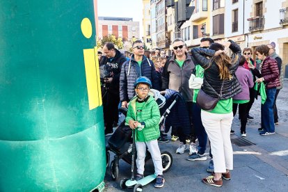 Soria se vuelca con la marcha solidaria contra el cáncer.