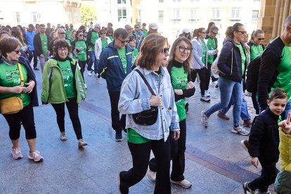 Soria se vuelca con la marcha solidaria contra el cáncer.