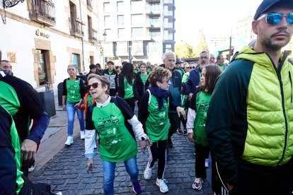 Soria se vuelca con la marcha solidaria contra el cáncer.